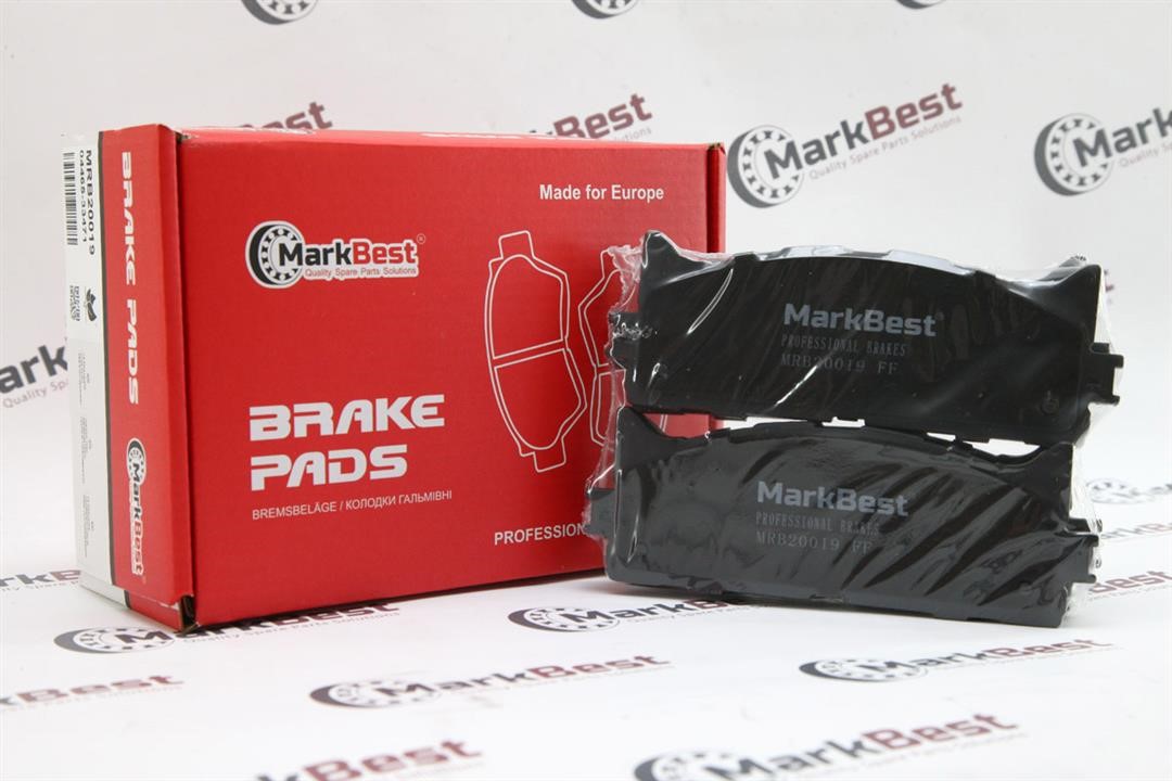 MarkBest MRB20019 Brake Pad Set, disc brake MRB20019: Buy near me in Poland at 2407.PL - Good price!