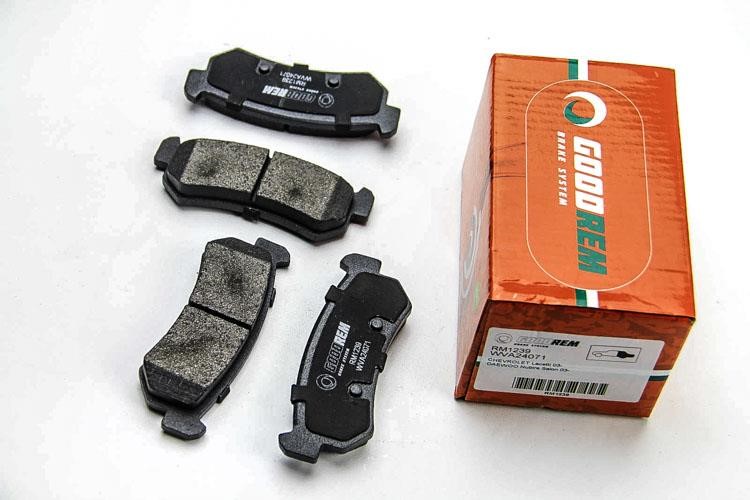 Goodrem RM1239 Brake Pad Set, disc brake RM1239: Buy near me in Poland at 2407.PL - Good price!