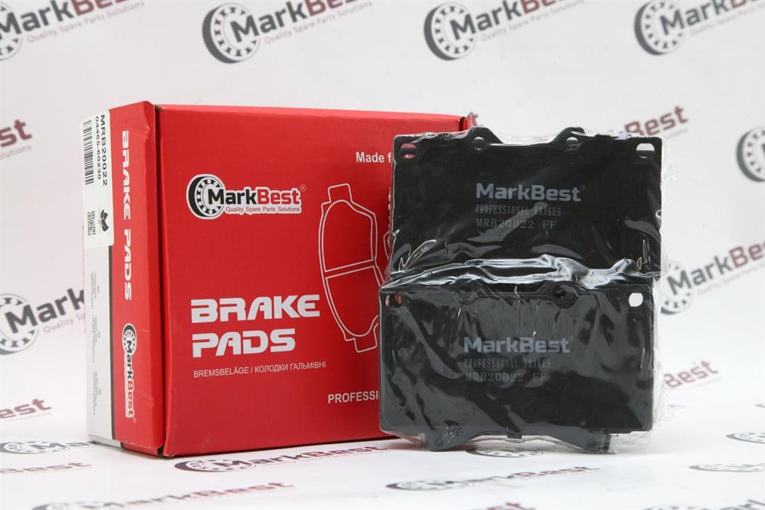 MarkBest MRB20022 Brake Pad Set, disc brake MRB20022: Buy near me in Poland at 2407.PL - Good price!