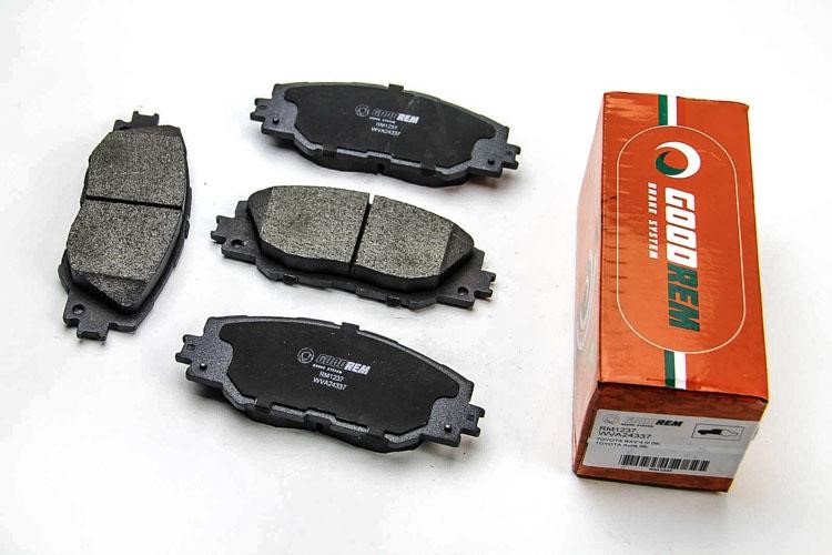 Goodrem RM1237 Brake Pad Set, disc brake RM1237: Buy near me at 2407.PL in Poland at an Affordable price!