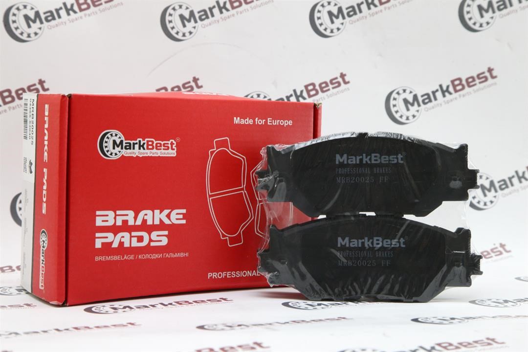 MarkBest MRB20025 Brake Pad Set, disc brake MRB20025: Buy near me in Poland at 2407.PL - Good price!