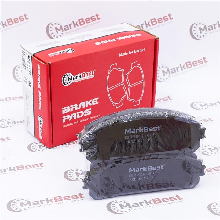 MarkBest MRB20027 Brake Pad Set, disc brake MRB20027: Buy near me in Poland at 2407.PL - Good price!