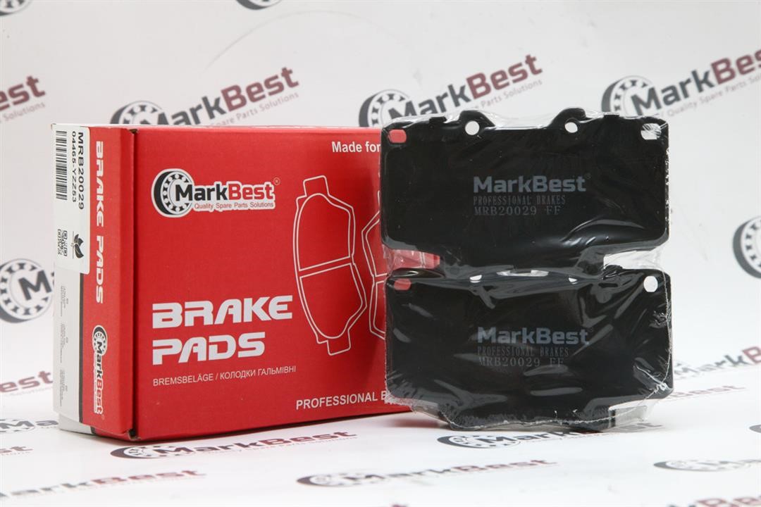 MarkBest MRB20029 Brake Pad Set, disc brake MRB20029: Buy near me in Poland at 2407.PL - Good price!