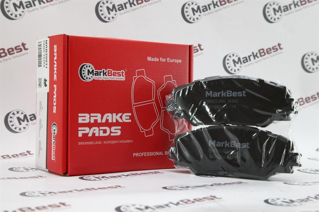 MarkBest MRB20031 Brake Pad Set, disc brake MRB20031: Buy near me in Poland at 2407.PL - Good price!