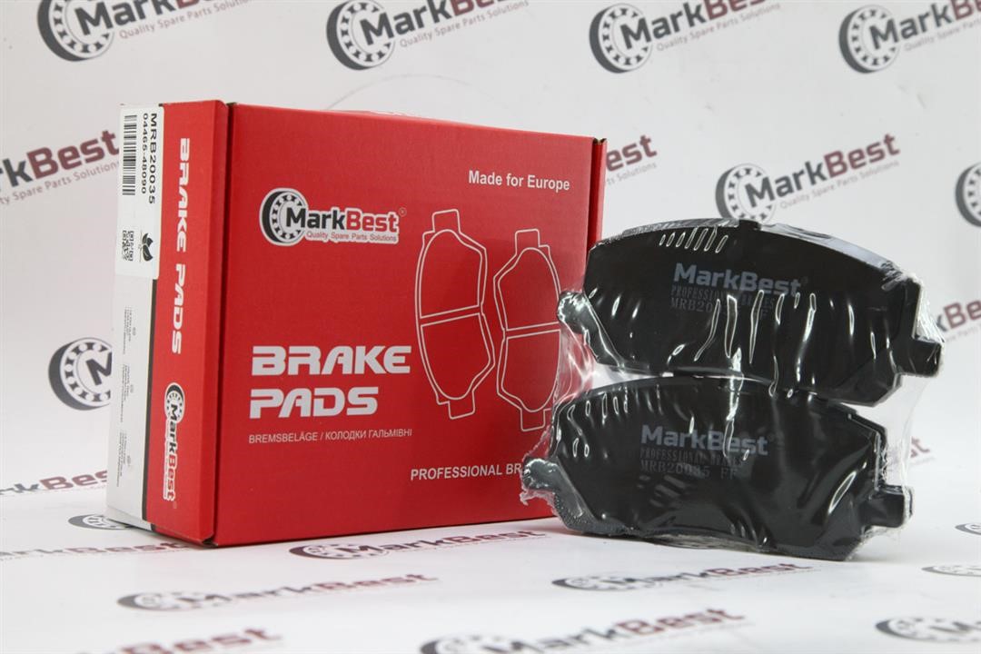 MarkBest MRB20035 Brake Pad Set, disc brake MRB20035: Buy near me in Poland at 2407.PL - Good price!
