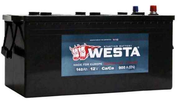 Westa WPR140 Battery WESTA 6CT-140 12V 140Ah 900(EN) L+ WPR140: Buy near me in Poland at 2407.PL - Good price!