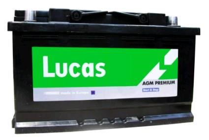 Lucas LBAGM005A Battery LUCAS AGM Start-Stop 6CT-80 12V 80Ah 800(EN) R+ LBAGM005A: Buy near me at 2407.PL in Poland at an Affordable price!