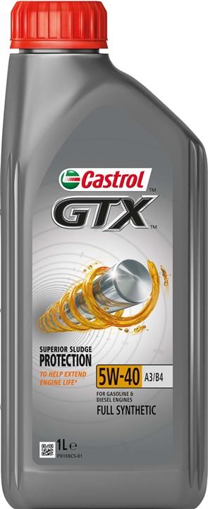 Castrol 15E62B Моторное масло Castrol GTX 5W-40, 1л 15E62B: Купить в Польше - Отличная цена на 2407.PL!