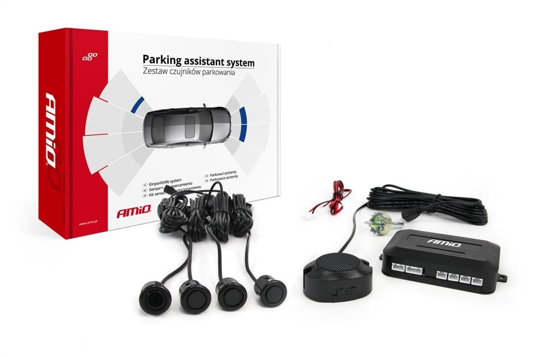 AMiO 01576 Parking assistance system (parktronic) 01576: Buy near me in Poland at 2407.PL - Good price!