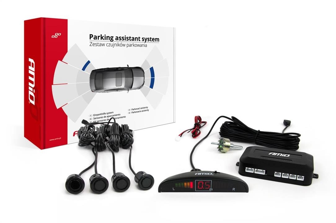 AMiO 01577 Parking assistance system (parktronic) 01577: Buy near me in Poland at 2407.PL - Good price!