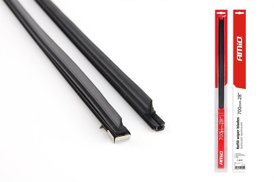 AMiO 01343 Wiper Blade Rubber, 700 mm, 2 pcs. 01343: Buy near me in Poland at 2407.PL - Good price!