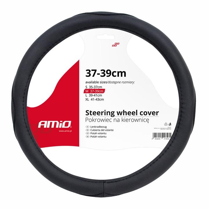 AMiO 01365 Steering wheel cover SWC-09-M 01365: Buy near me in Poland at 2407.PL - Good price!