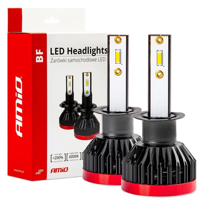 AMiO 02240 Лампа светодиодная AMiO 12В LED Headlight H1 BF 02240: Отличная цена - Купить в Польше на 2407.PL!