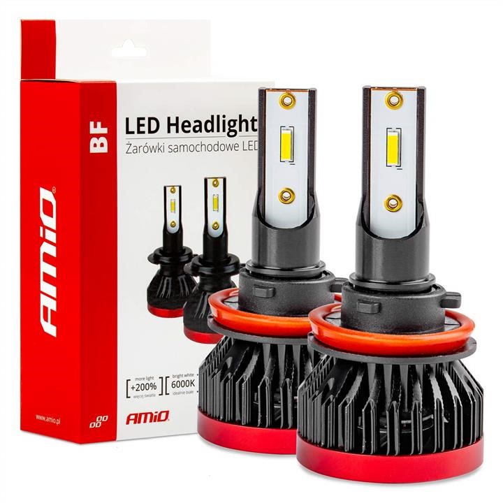 AMiO 02245 Лампа светодиодная AMiO 12В LED Headlight H8/H9/H11 BF 02245: Отличная цена - Купить в Польше на 2407.PL!