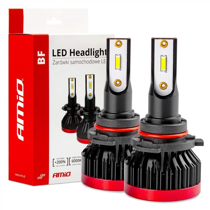 AMiO 02246 LED lamp AMiO 12V LED Headlight HB3 9005 BF 02246: Buy near me in Poland at 2407.PL - Good price!