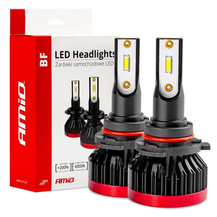AMiO 02247 Лампа светодиодная AMiO 12В LED Headlight HB4 9006 BF 02247: Отличная цена - Купить в Польше на 2407.PL!