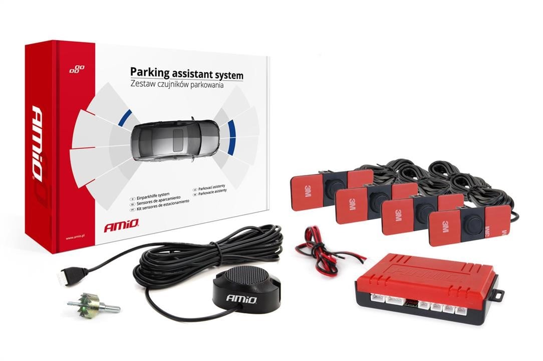 AMiO 02253 Parking assistance system (parktronic) 02253: Buy near me in Poland at 2407.PL - Good price!