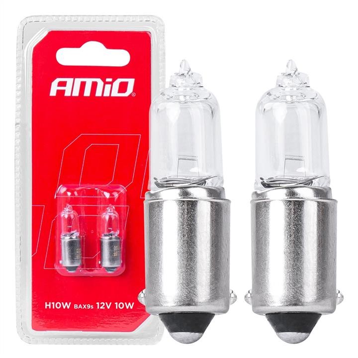 AMiO 03356 Incandescent lamp AMiO 12V H10W 10W BAX9S 03356: Buy near me in Poland at 2407.PL - Good price!