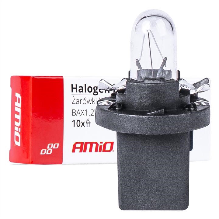 AMiO 03371 Incandescent lamp AMiO 12V B8.5D BAX1.2W 10 pcs. 03371: Buy near me in Poland at 2407.PL - Good price!