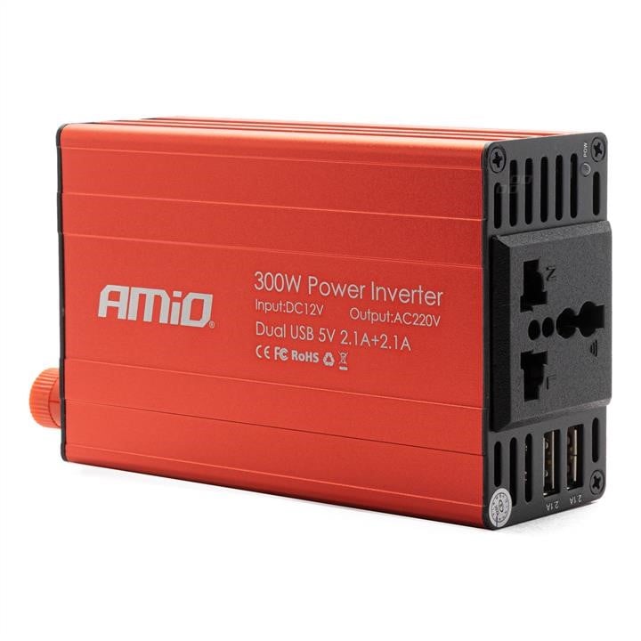 AMiO 02470 Spannungswandler (Inverter) AMiO 12V/220V, 300W/600W, PI03 02470: Kaufen Sie zu einem guten Preis in Polen bei 2407.PL!