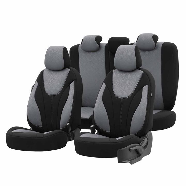 AMiO OT76901 Car seat covers set Otom Ruby 1202 Grey/Black 3-ZIP OT76901: Buy near me in Poland at 2407.PL - Good price!