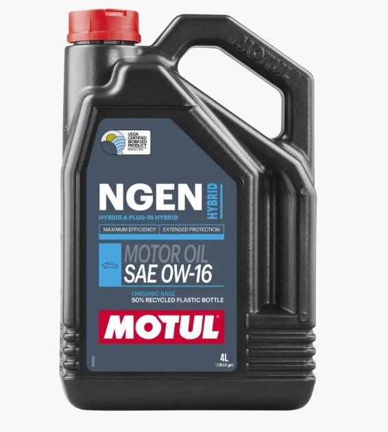 Motul 111887 Engine oil Motul NGEN Hybrid 0W-16, 4L 111887: Buy near me at 2407.PL in Poland at an Affordable price!