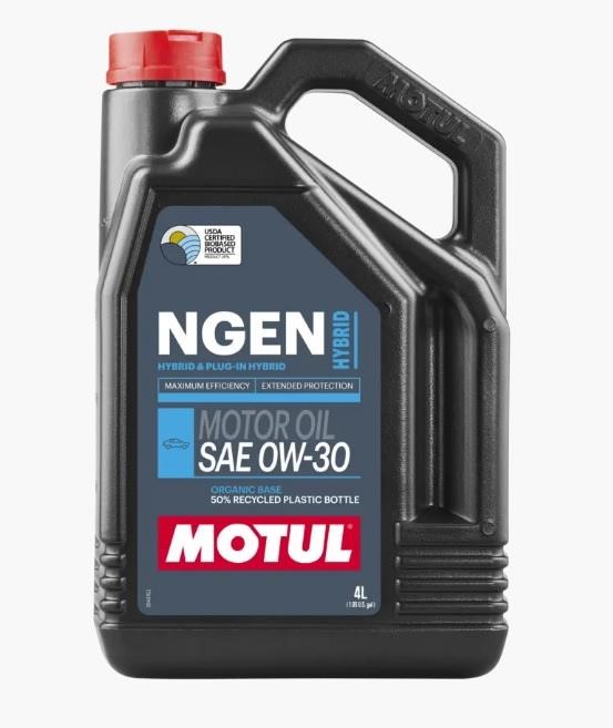 Motul 111904 Моторное масло Motul NGEN Hybrid 0W-30, 4л 111904: Отличная цена - Купить в Польше на 2407.PL!
