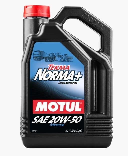 Motul 102024 Моторное масло Motul TEKMA NORMA+ 20W-50, API CF-4/CF, CE, CD/SF, CCMC D-4, 5л 102024: Отличная цена - Купить в Польше на 2407.PL!
