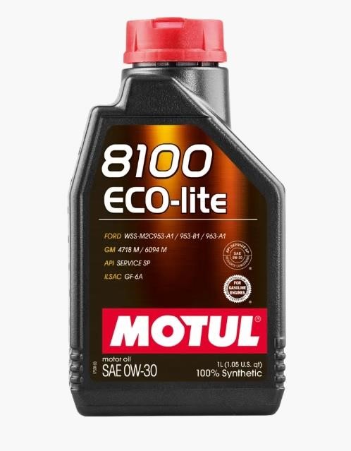 Motul 110888 Engine oil Motul 8100 ECO-LITE 0W-30, 1L 110888: Buy near me at 2407.PL in Poland at an Affordable price!