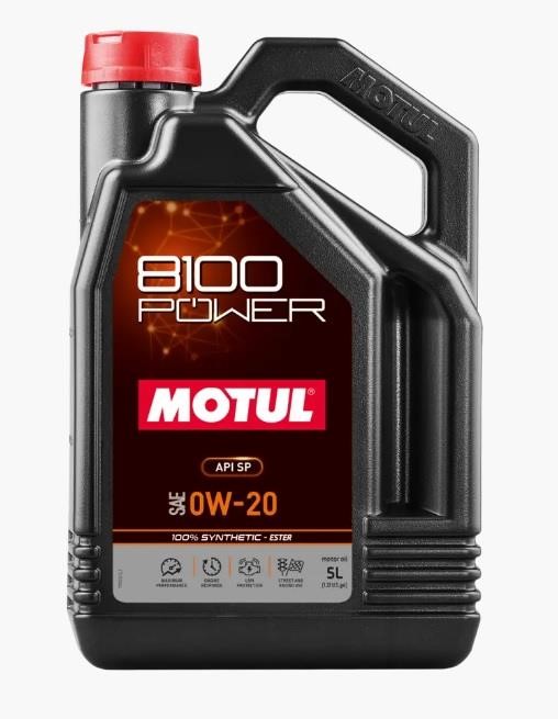 Motul 111799 Engine oil Motul 8100 POWER 0W-20, 5L 111799: Buy near me in Poland at 2407.PL - Good price!