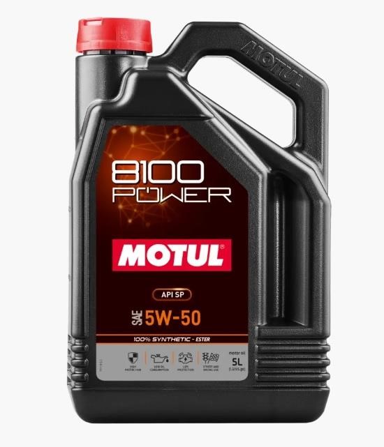 Motul 111812 Engine oil Motul 8100 POWER 5W-50, 5L 111812: Buy near me at 2407.PL in Poland at an Affordable price!