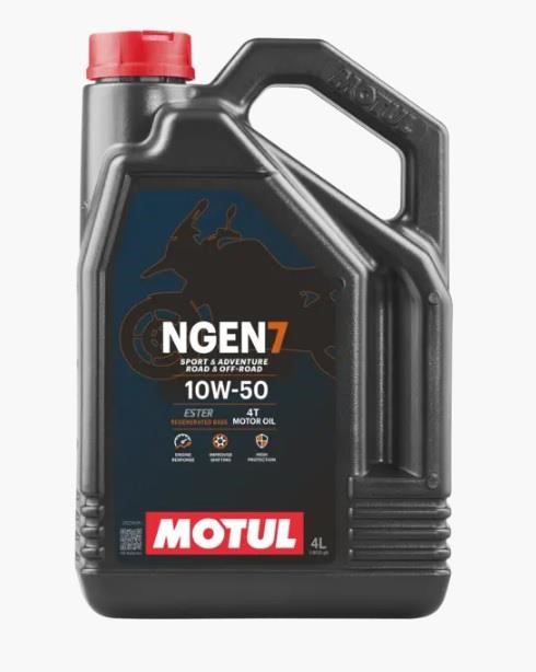 Motul 111823 Engine oil Motul NGEN 7 10W-50, JASO MA2, API SP, 4L 111823: Buy near me at 2407.PL in Poland at an Affordable price!