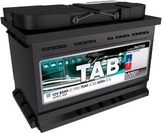 TAB 207075 Battery TAB Motion 12V 75Ah 560A(EN) R+ 207075: Buy near me in Poland at 2407.PL - Good price!