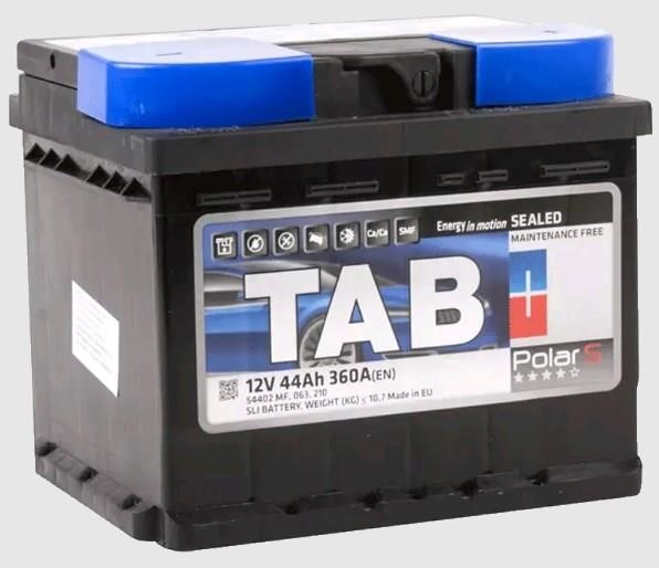 TAB 246044 Battery TAB Polar S 12V 44Ah 360A(EN) R+ 246044: Buy near me in Poland at 2407.PL - Good price!