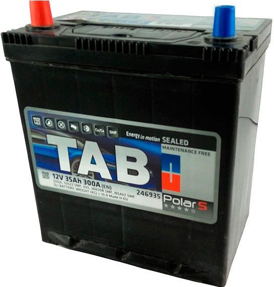 TAB 246935 Battery TAB Polar S JIS 12V 35Ah 300A(EN) L+ 246935: Buy near me in Poland at 2407.PL - Good price!