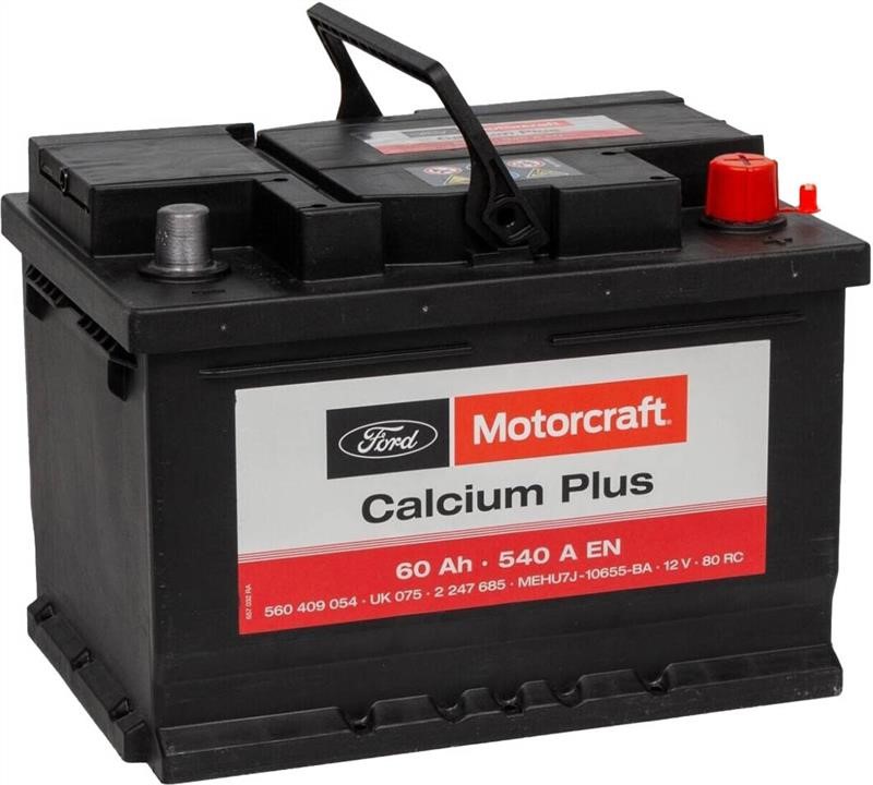 Ford 2 247 685 Battery Ford Calcium Plus 12V 60Ah 540A(EN) R+ 2247685: Buy near me in Poland at 2407.PL - Good price!