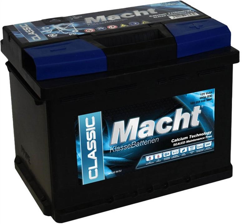 Macht 25343 Battery Macht Classic 12V 55AH 480A(EN) R+ 25343: Buy near me in Poland at 2407.PL - Good price!