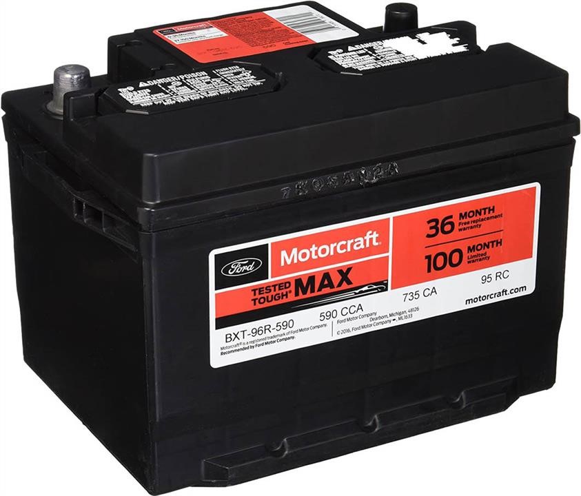Ford 5 195 889 Battery Ford MAX 12V 43Ah 590A(EN) R+ 5195889: Buy near me in Poland at 2407.PL - Good price!
