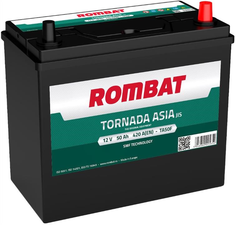 ROMBAT TA50F Аккумулятор Rombat Tornada 12В 50Ач 420А(EN) R+ TA50F: Отличная цена - Купить в Польше на 2407.PL!