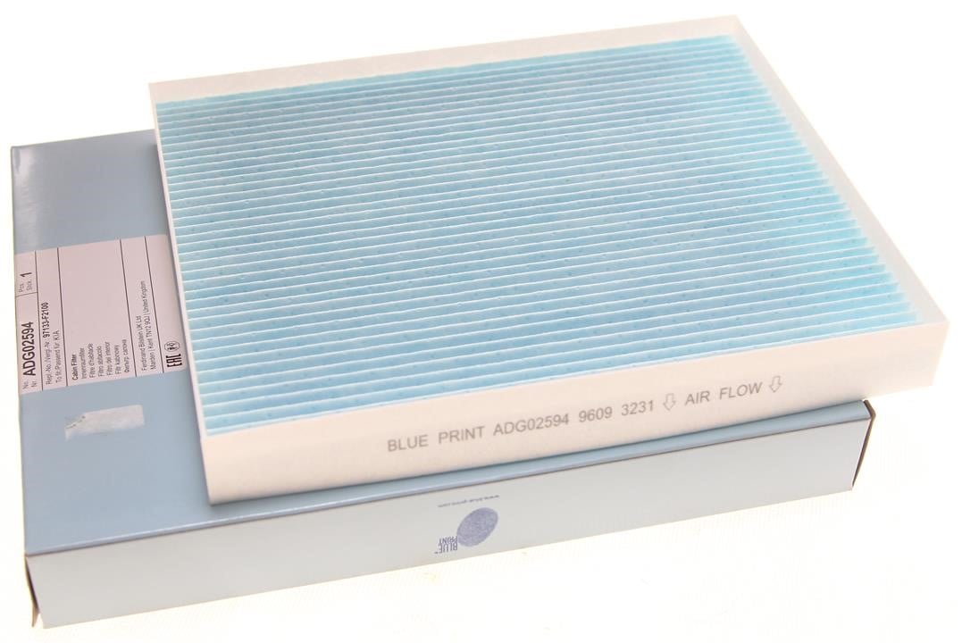 Filtr kabinowy Blue Print ADG02594