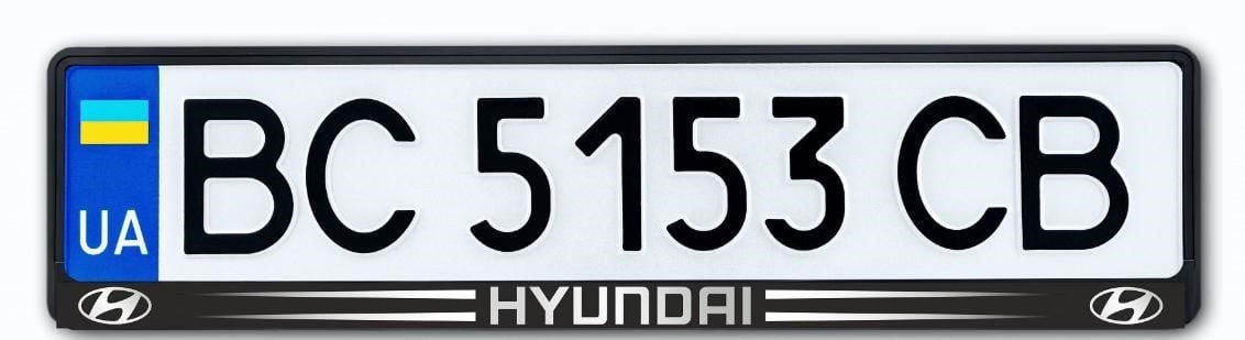 FPS MR RAMKA HYU BL1 License plate frame MRRAMKAHYUBL1: Buy near me in Poland at 2407.PL - Good price!
