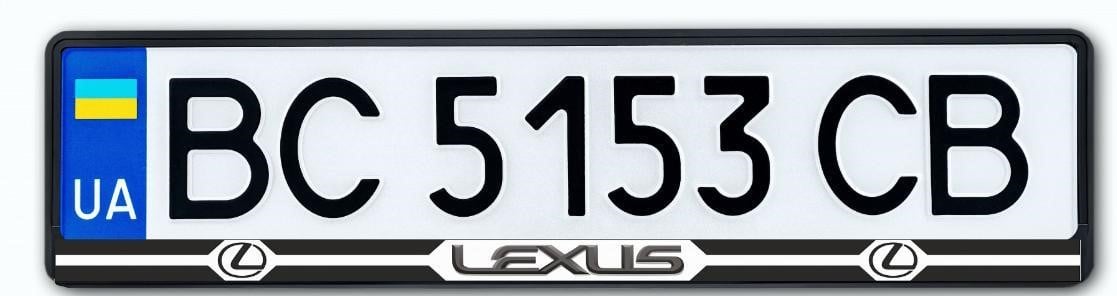 FPS MR RAMKA LEX BL License plate frame MRRAMKALEXBL: Buy near me in Poland at 2407.PL - Good price!
