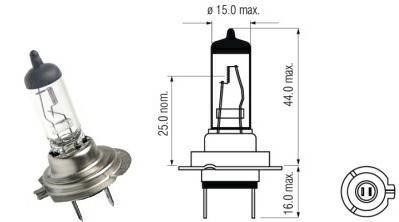 Carcommerce 42389 Glow bulb H7 24V 70W 42389: Buy near me in Poland at 2407.PL - Good price!