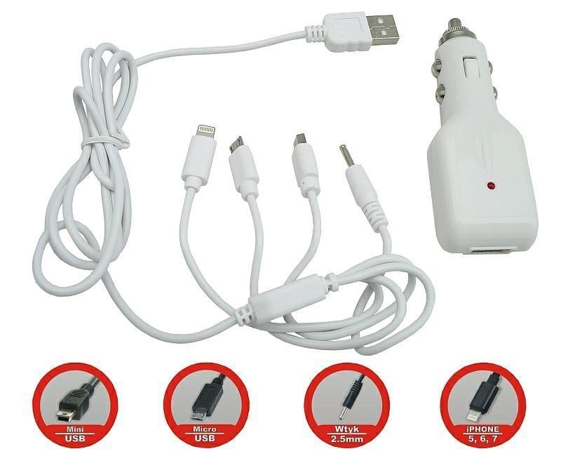 Carcommerce 42629 Multifunctional phone charger 5 in 1 42629: Buy near me in Poland at 2407.PL - Good price!