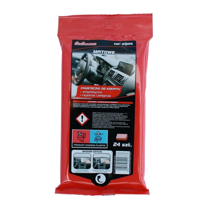 Carcommerce 42487 Wet car wipes for the cabin - mat 24 pcs. 42487: Buy near me in Poland at 2407.PL - Good price!