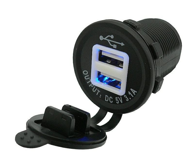 Carcommerce 42558 Ładowarka samochodowa 12/24V -2Xusb -3.1A -Bonet 42558: Dobra cena w Polsce na 2407.PL - Kup Teraz!