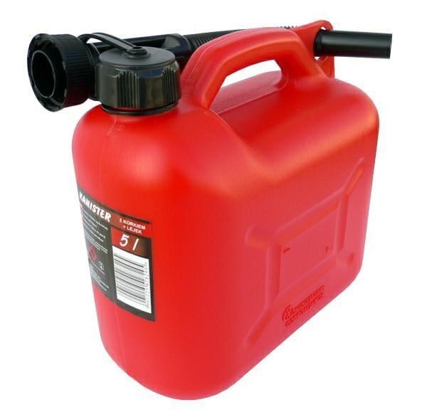 Carcommerce 42829 Fuel Can 5L Plastic, Red 42829: Buy near me in Poland at 2407.PL - Good price!