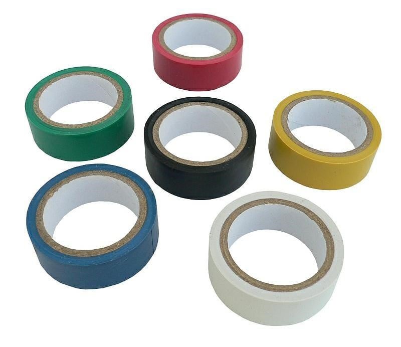Carcommerce 61476 Pvc Insulation Tapes - Set 6 Pcs 61476: Buy near me in Poland at 2407.PL - Good price!
