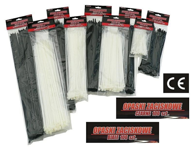 Carcommerce 61489 Cable Tie - 300/3,5 Black (100 Pcs) 61489: Buy near me at 2407.PL in Poland at an Affordable price!