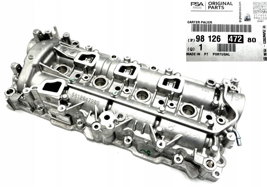 Citroen/Peugeot 98 126 472 80 Клапанная крышка 9812647280: Отличная цена - Купить в Польше на 2407.PL!